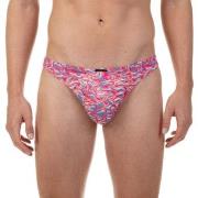 Bruno Banani Kalsonger Premium Line String Rosa Mönstrad polyester X-L...