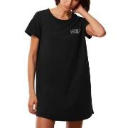 Triumph Nightdress Short Sleeve Svart bomull 44 Dam