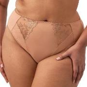 Elomi Trosor Zarla High Leg Brief Beige polyamid X-Large Dam