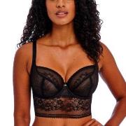 Freya BH Sydnie Underwired Longline Bra Svart H 60 Dam