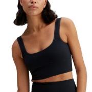 Pierre Robert BH Sports Bra Rib Svart polyamid M/L Dam