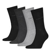 Calvin Klein Strumpor 4P Men Socks Gift Box Grå/Svart One Size Herr