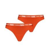 Puma Trosor 2P Logo Waistband String Orange X-Small Dam