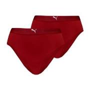 Puma Trosor 2P Women High Waist Brazilian Briefs Mörkröd polyamid Medi...