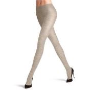 Falke Strumpbyxor Family Women Tights Ljusgrå bomull Small Dam