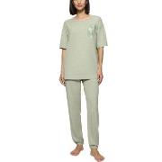 Triumph Endless Comfort Long Sleeve Pyjama Ljusgrön 38 Dam