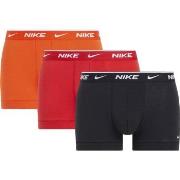 Nike Kalsonger 3P Everyday Essentials Cotton Stretch Trunk Orange/Röd ...