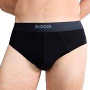 Sloggi Kalsonger 2P Men Ever Ease Brief Svart bomull XX-Large Herr