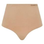 Chantelle Trosor Smooth Comfort High Waisted Brief Ljusbrun X-Large Da...