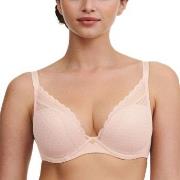 Chantelle BH EasyFeel Norah Chic Plunge T-Shirt Bra Ljusrosa B 75 Dam