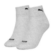 Puma Strumpor 2P Women Quarter Socks Grå Strl 35/38 Dam