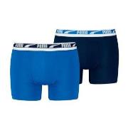 Puma Kalsonger 2P Men Multi Logo Boxer Marin/Blå bomull XX-Large Herr