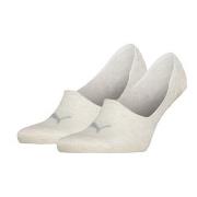 Puma Strumpor 2P Unisex Mid Cut Footie Socks Creme Strl 43/46