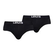 Levis Kalsonger 2P Base Brief Svart bomull X-Large Herr