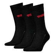 Levis Strumpor 3P Base Regular Cut Sock Svart Strl 35/38