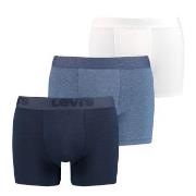 Levis Kalsonger 3P Premium Boxer Vit/Marin bomull Medium Herr