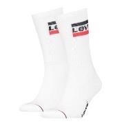 Levis Strumpor 2P Sport Regular Cut Sock Vit Strl 35/38