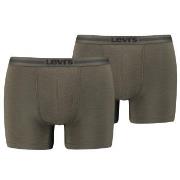 Levis Kalsonger 2P Tencel Boxer Brief Khaki lyocell Small Herr