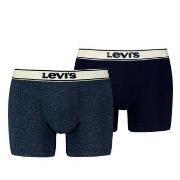 Levis Kalsonger 2P Base Vintage Boxer Marin bomull Large Herr