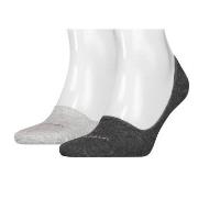 Calvin Klein Strumpor 2P Lucca No Show Sock Mörkgrå Strl 39/42 Herr