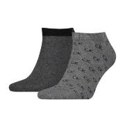 Calvin Klein Strumpor 2P Eduardo All Over Sneaker Sock Grå Strl 43/46 ...