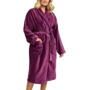 Damella Unisex Torekov Robe Plommon bomull X-Large Dam