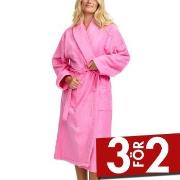 Damella Unisex Torekov Robe Rosa Mönstrad bomull Small Dam