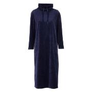 Damella Velour Cosy Dress Marin Large Dam
