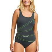 Damella Keira Chlorine Resistant Swimsuit 36-50 Khaki polyester 36 Dam
