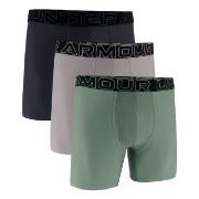 Under Armour Kalsonger 3P Performance Tech Solid 6in Boxers Flerfärgad...