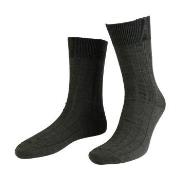 Amanda Christensen Strumpor Grade Wide Rib Ankle Socks Oliv Strl 43/46