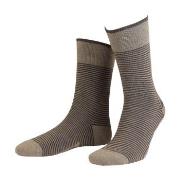 Amanda Christensen Strumpor True Stripe Ankle Sock Ljusbrun Strl 43/46