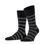 Falke Strumpor Sensitive Mappd Line Socks Svart/Grå bomull Strl 47/50 ...
