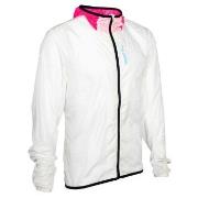 Salming Sarek Jacket 21 Unisex Rosa/Vit polyester Large