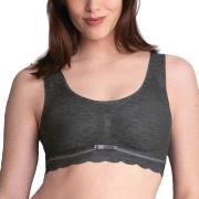 Anita BH Essentials Lace Bralette Mörkgrå X-Small Dam