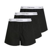 Calvin Klein Kalsonger 3P Slim Boxers Svart bomull XX-Large Herr