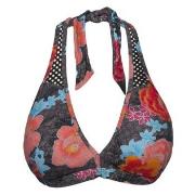 Esprit Peony Beach 2 Padded Halterneck Bikini Brun mönstrad C 42 Dam