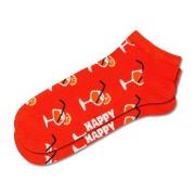 Happy socks Strumpor Orange Spritz Low Sock Orange mönstrad bomull Str...