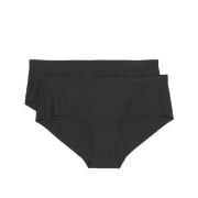 Marc O Polo Elastic Panty Trosor 2P Svart Medium Dam