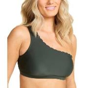Damella Nora Wavy Bikini Top Mörkgrön 42 Dam