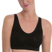 Anita Care BH Essential Lace Post Mastectomy Bralette Svart Medium Dam