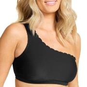 Damella Nora Wavy Bikini Top Svart 46 Dam