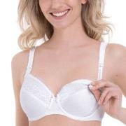 Anita BH Miss Orely Nursing Wired Bra Vit polyamid D 85 Dam