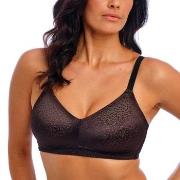 Wacoal BH Back Appeal Wire Free Bra Svart polyamid D 95 Dam