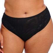 Elomi Trosor Nerina High Leg Brief Svart polyamid 4XL Dam