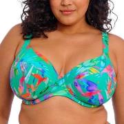 Elomi Toyama Tides Underwire Plunge Bikini Top Flerfärgad K 90 Dam