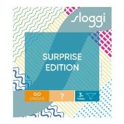 Sloggi Trosor 3P GO Unique Tanga Flerfärgad bomull Medium Dam