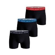 Björn Borg Kalsonger 6P Essential Shorts Svart/Blå bomull X-Large Herr