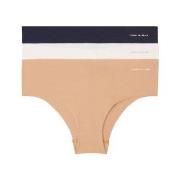 Tommy Hilfiger Trosor 3P Logo Hipsters Flerfärgad Medium Dam