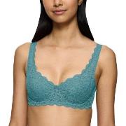 Triumph BH Amourette Wired Bra With Lace Turkos B 70 Dam